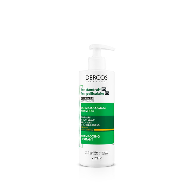 Dercos by Vichy Anti Dandruff DS Shampoo for Dry Hair 390ml