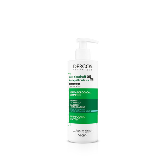 Dercos by Vichy Anti Dandruff DS Shampoo for Normal to Oily Hair 390ml