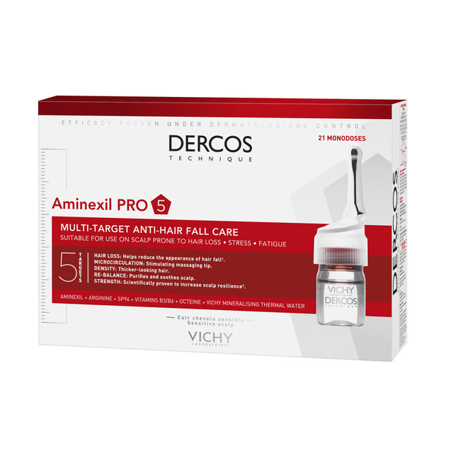 Dercos by Vichy Energising Aminexil Ampoules 126ml
