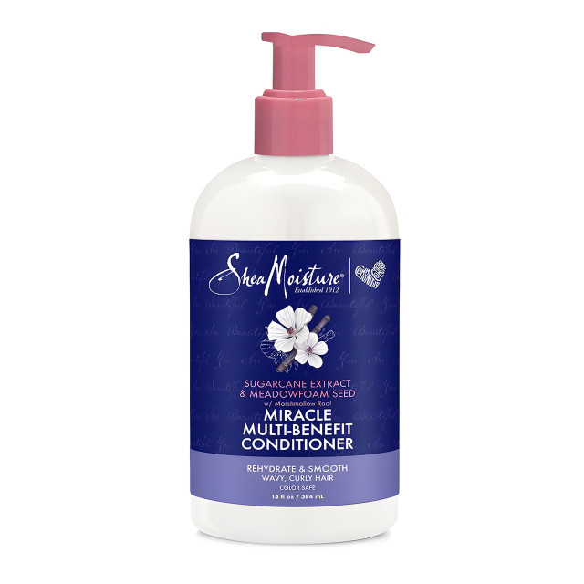 Shea Moisture Sugarcane And Meadowfoam Multi-Benefit Conditioner 384ml