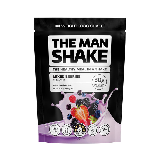 The Man Shake Mixed Berry 840g
