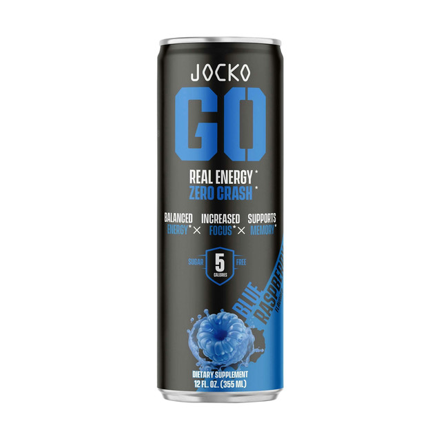 Jocko Go Blue Raspberry Energy Drink 355ml