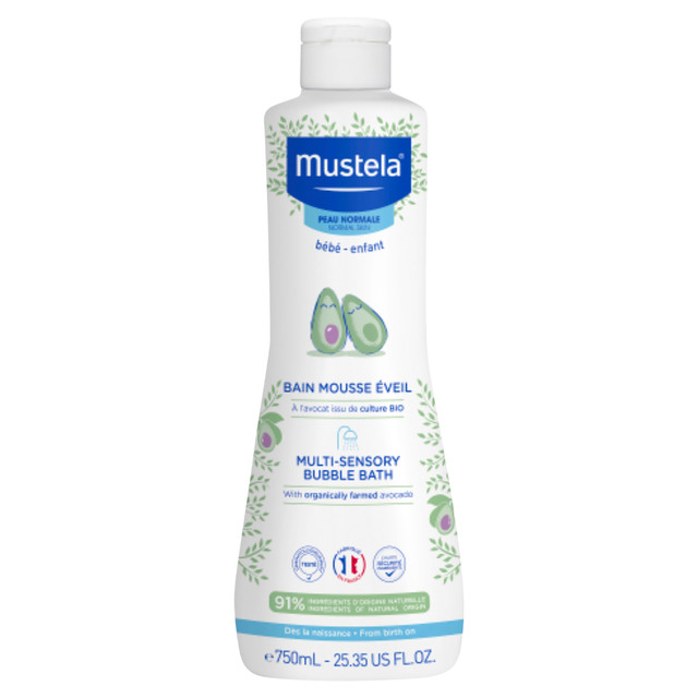 Mustela Multi-sensory Bubble Bath - for normal skin - 750ml