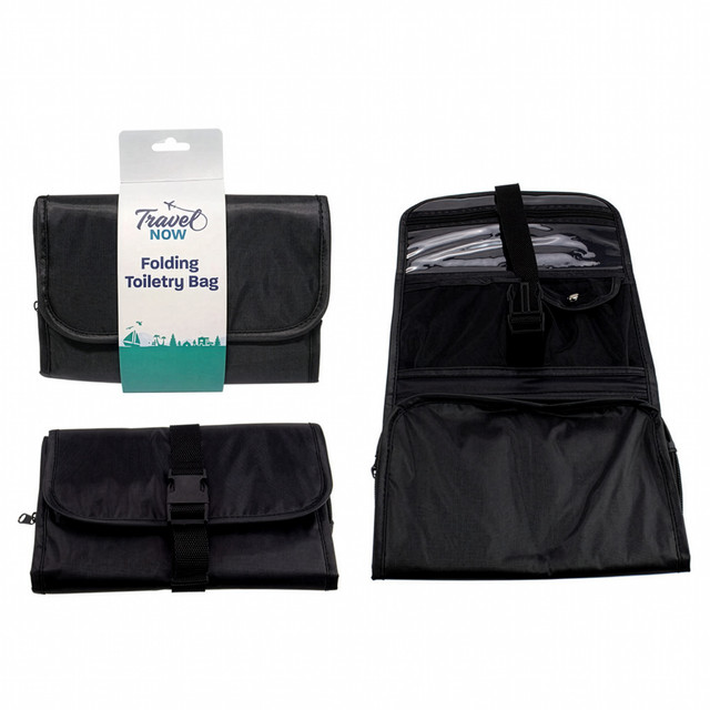 Travel Now Folding Toiletry Bag