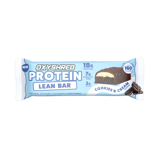 EHPlabs OxyShred Protein Lean Bar Cookies & Cream 50g