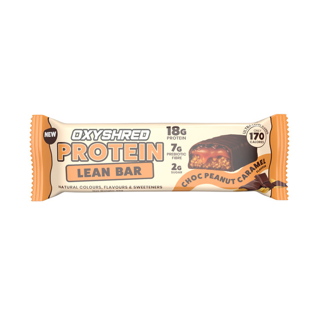 EHPlabs OxyShred Protein Lean Bar Choc Peanut Butter Caramel 50g