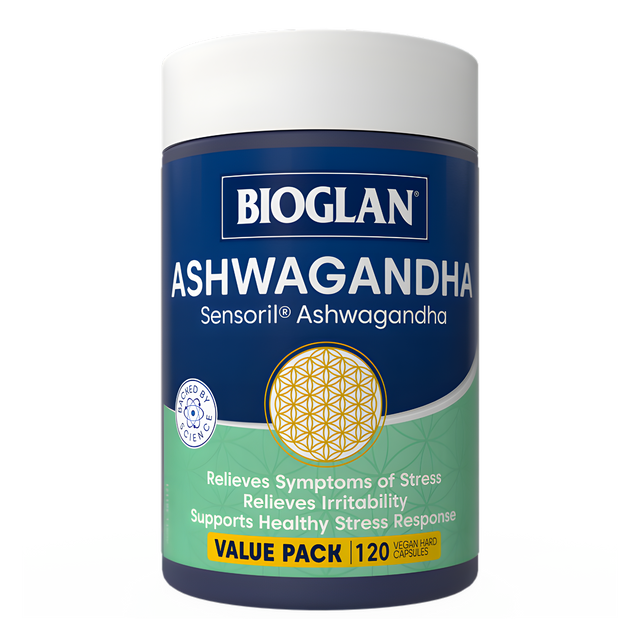 Bioglan Ashwagandha Plus 120 Tablets
