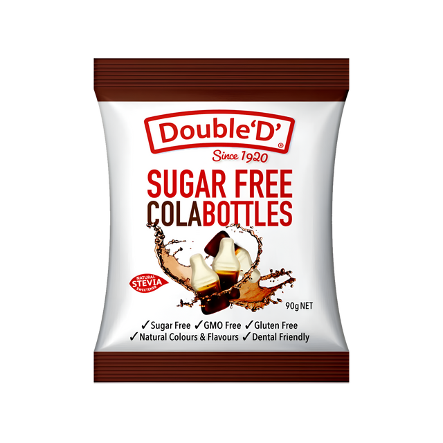 Double ‘D’ Sugar Free Cola Bottles 90g