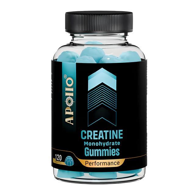 Apollo Creatine Monohydrate Blueberry Gummies 120