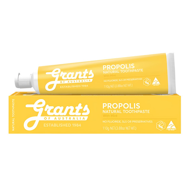  Grants Propolis Natural Fluoride Free Toothpaste 110g