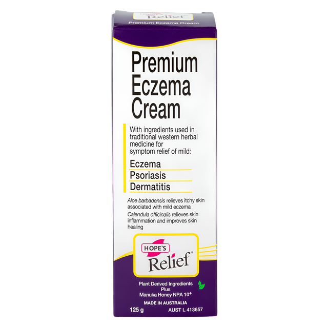 Hope's Relief Premium Eczema Cream 125g