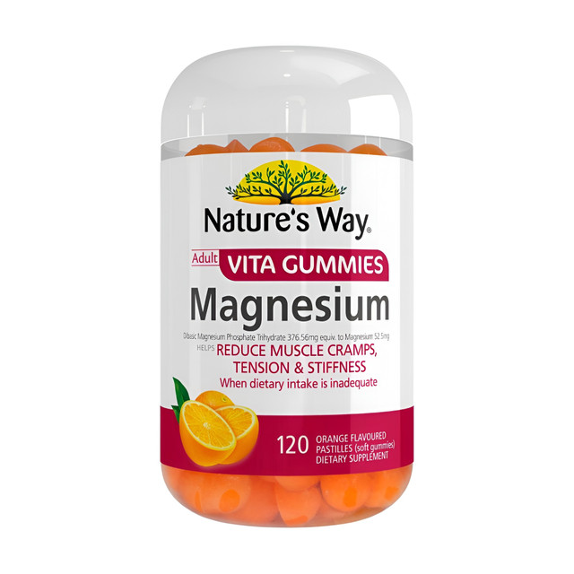 Nature's Way Adult Vita Gummies Magnesium 120