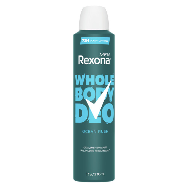 Rexona  Deodorant Aerosol  MEN OCEAN RUSH  230 ML