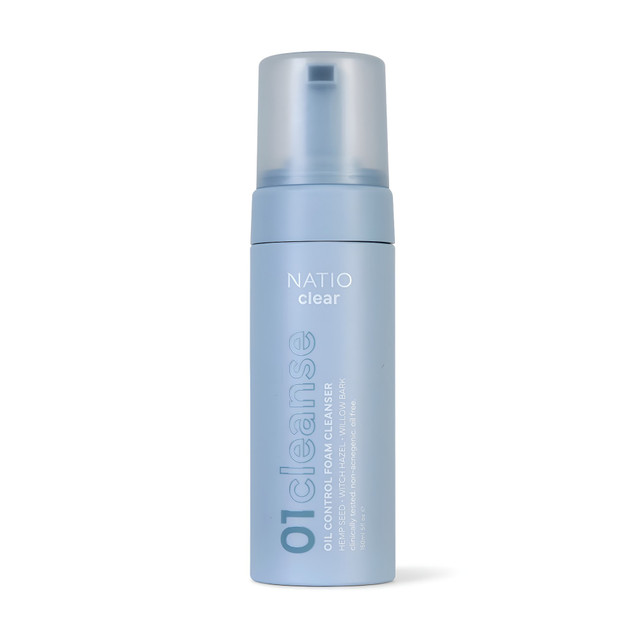 Natio Clear Oil Control Foam Cleanser 150mL