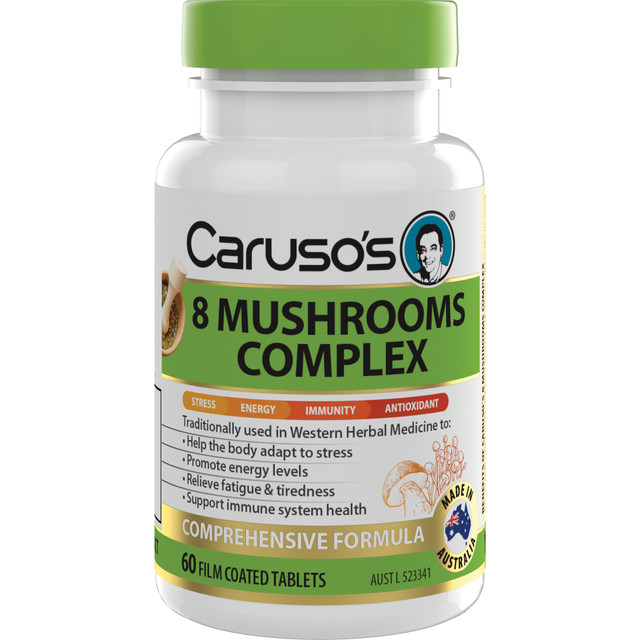 Caruso's 8 MUSHROOMS COMPLEX 60 Tablets