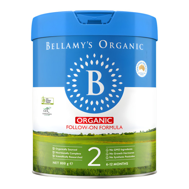 Bellamy's Organic Follow-On Formula Step 2 6-12 Months 800g