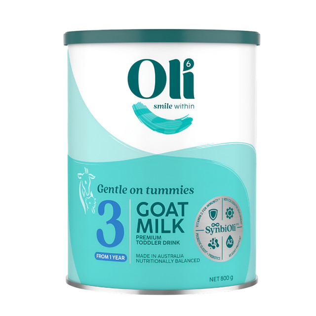Oli6 Goat Milk Toddler Milk Drink Stage 3 12-36 Months 800g