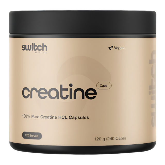 Switch Nutrition Creatine 100% Pure Capsules 240