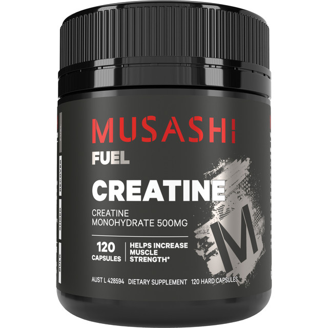 MUSASHI CREATINE 120 CAPSULES