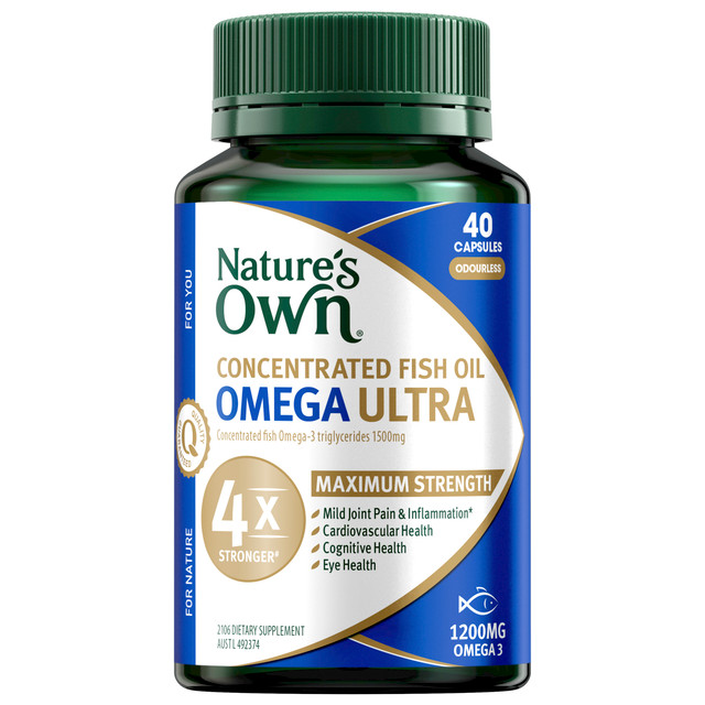 Nature's Own Concentrated Fish Oil Omega Ultra