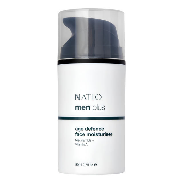 Natio Men Plus Age Defence Face Moisturiser 80ml