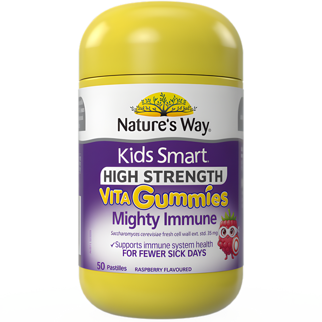 Nature's Way Kids Smart High Strength Vita Gummies Mighty Immune 50