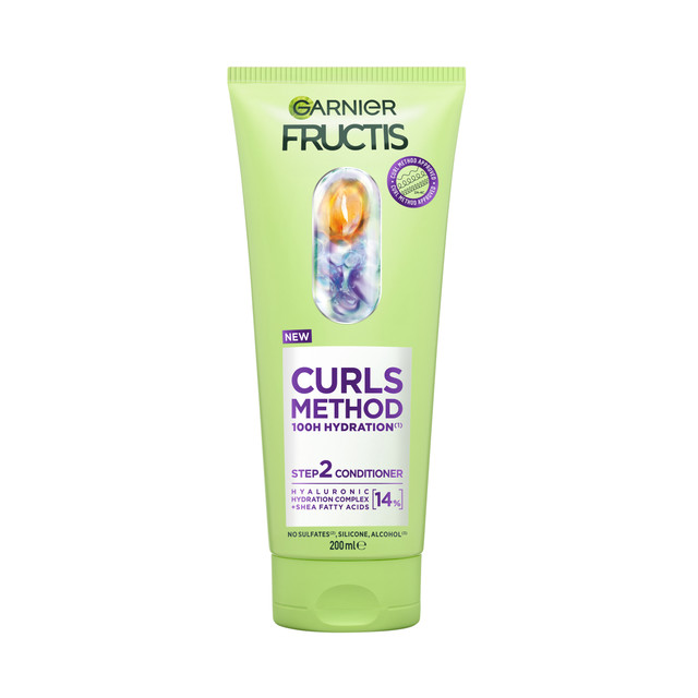 Garnier Fructis Curls Method Conditioner, Intensely hydrates and gently detangles all curl types