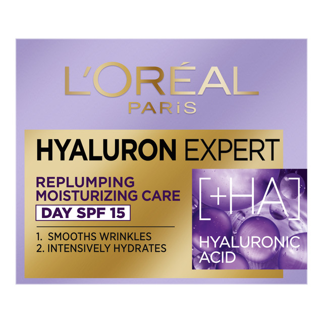 L'Oréal Paris Hyaluron Expert Replumping Moisturising Care Day Cream SPF 15 50ML 