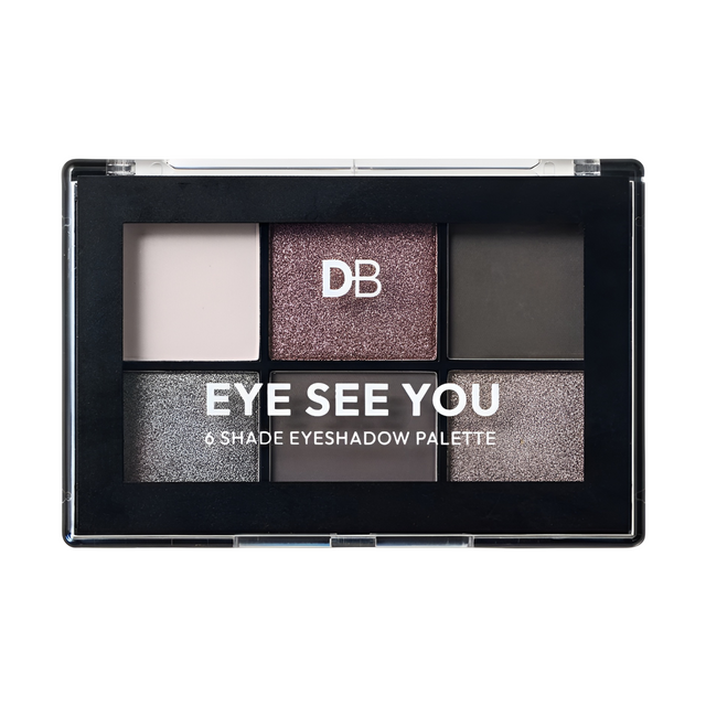 Designer Brands Eye See You 6 Shade Eyeshadow Palette -The Big Smoke