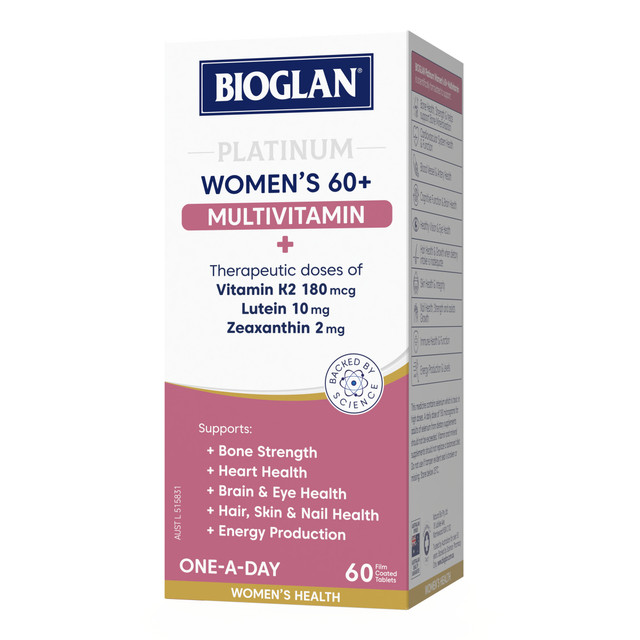 Bioglan Platinum Women's 60+ Multivitamin