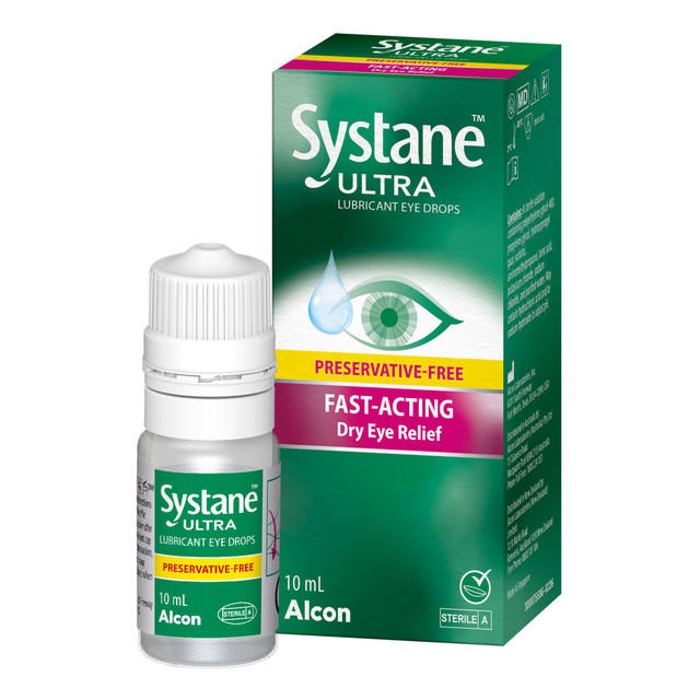 Systane Ultra Preservative-Free Lubricant Eye Drops 10mL