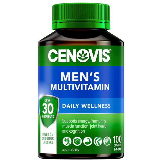 Cenovis Men's Multivitamin 100 Capsules