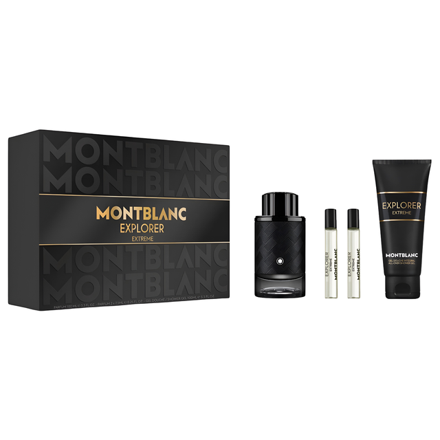 Explorer Extreme 100ml Parfum 4 Piece Gift Set By Mont Blanc (Men's)