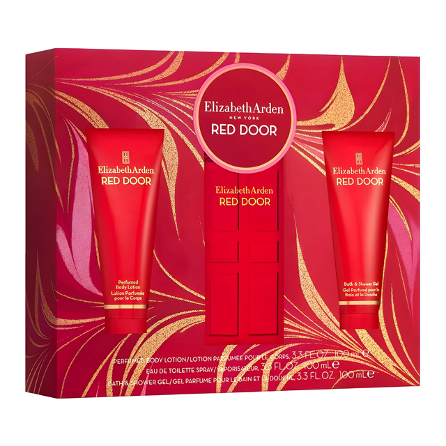 Red Door 100ml EDT 3 Piece Gift Set By Elizabeth Arden (Women's)