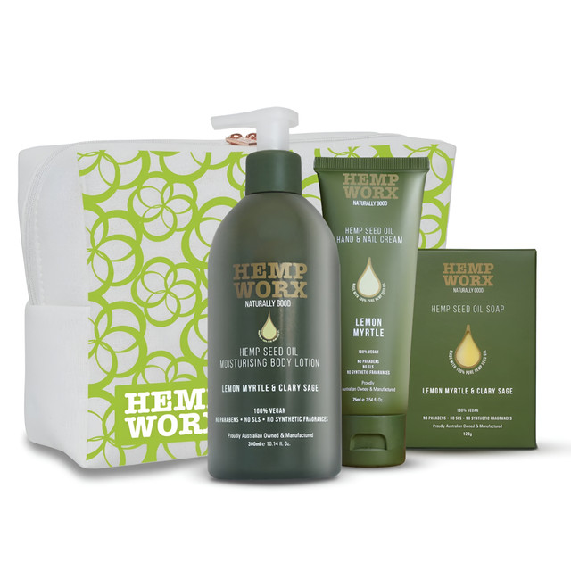 Hemp Worx Everyday Care Lemon Myrtle Gift Set