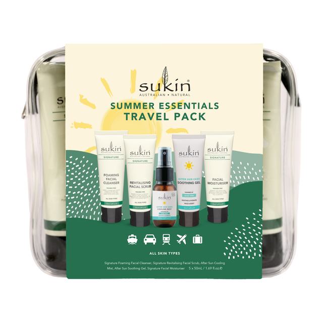 Sukin Summer Essentials Travel Gift Pack