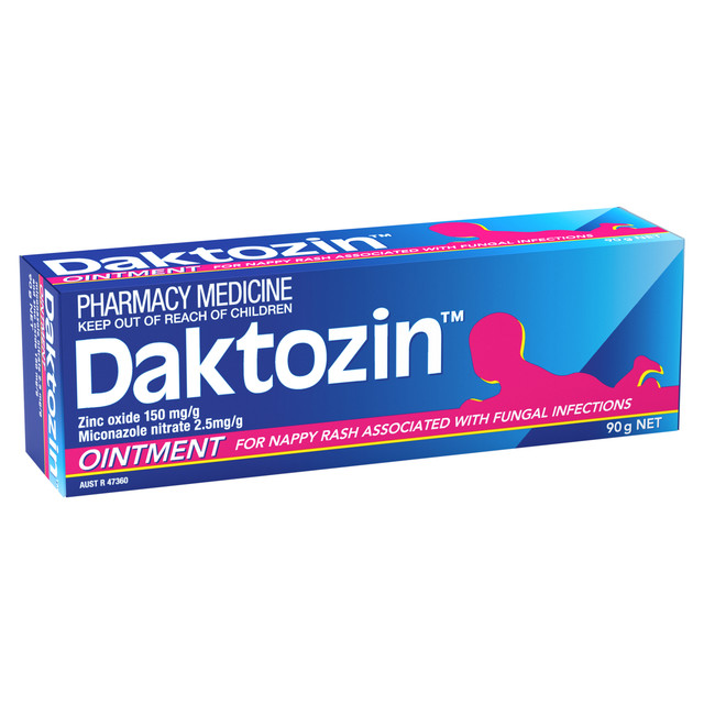 Daktozin Nappy Rash Ointment 90g Daktozin Nappy Rash Ointment 90g