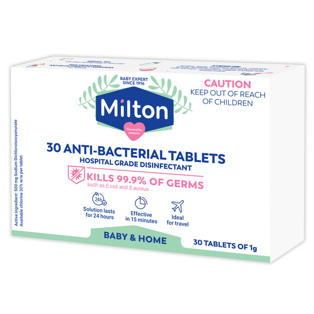 Milton 30 Anti-bacterial Tablets