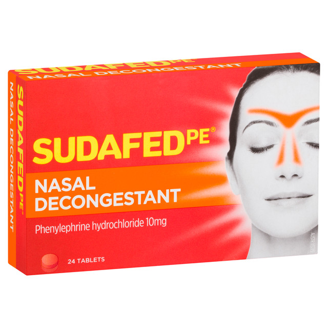 Sudafed PE Nasal Decongestant Tablets 24 Pack Sudafed PE Nasal Decongestant Tablets 24 Pack