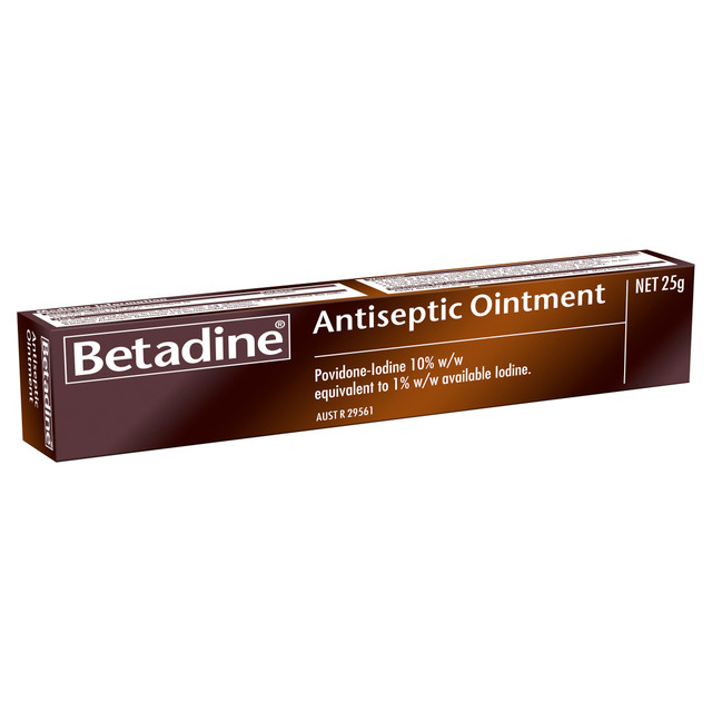 Betadine Antiseptic Ointment 25g Betadine Antiseptic Ointment 25g