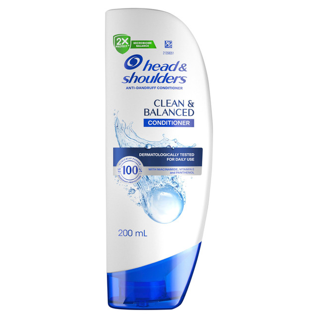 Head and Shoulders Anti-Dandruff Conditioner Clean & Balanced 200ml