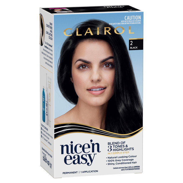 Clairol Nice 'N Easy 2 Natural Black Permanent Hair Coloursmd