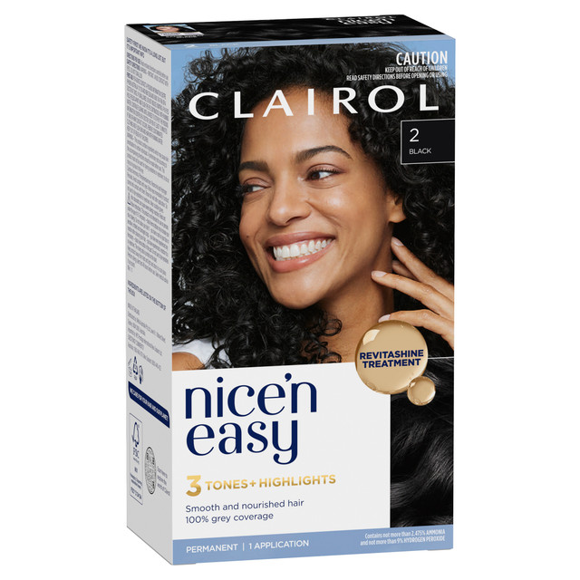 Clairol Nice 'N Easy 2 Natural Black Permanent Hair Colour