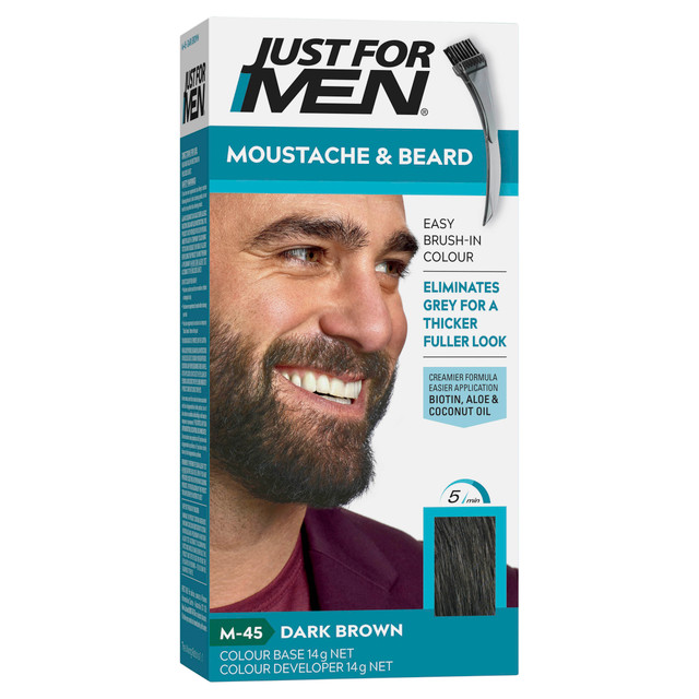 Just For Men Moustache & Beard Colour Dark Brown