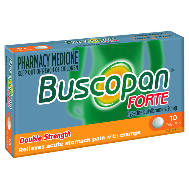 Buscopan Forte Tablets 20mg Buscopan Forte Tablets 20mg