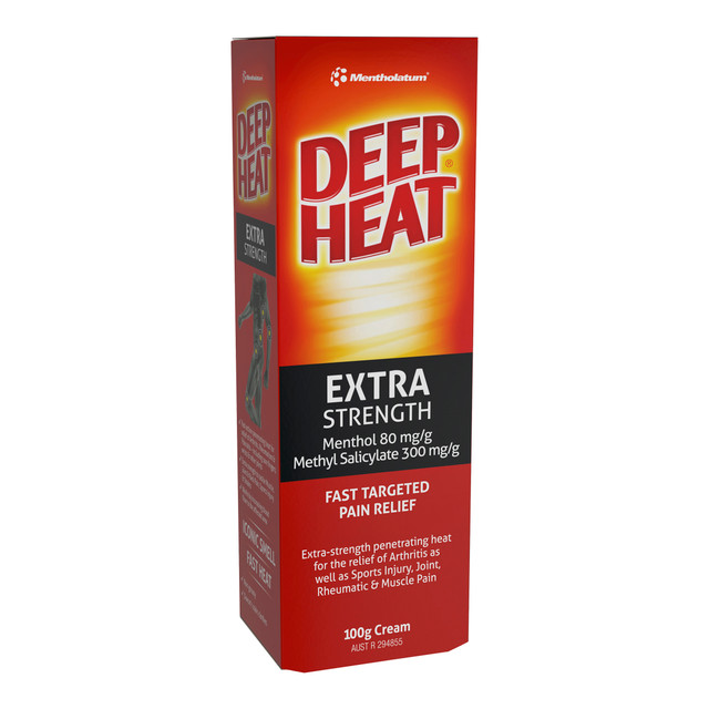Deep Heat Extra Strength Cream 100g