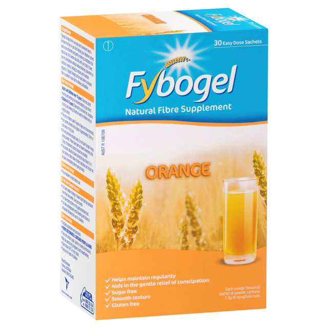 Fybogel Sachets 30 Orange