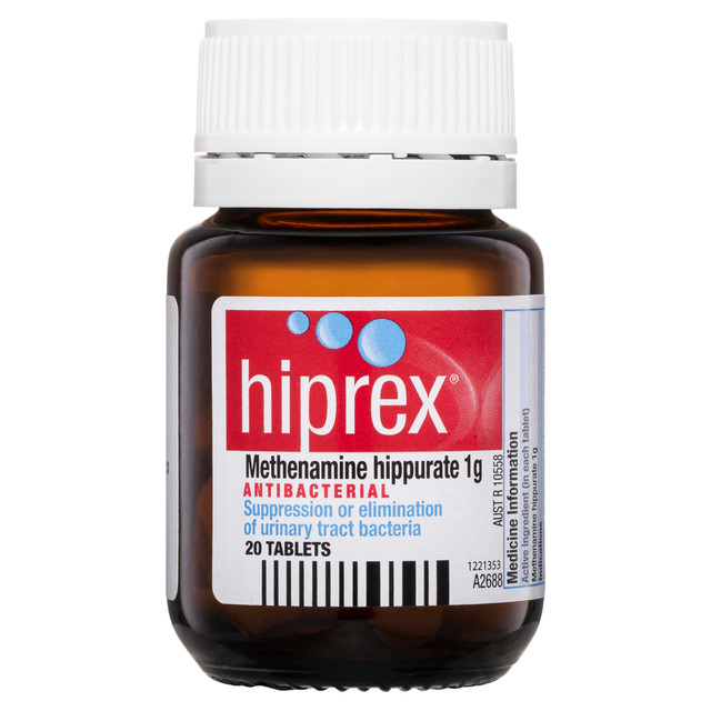 Hiprex Antibacterial 20 Tablets Hiprex Antibacterial 20 Tablets