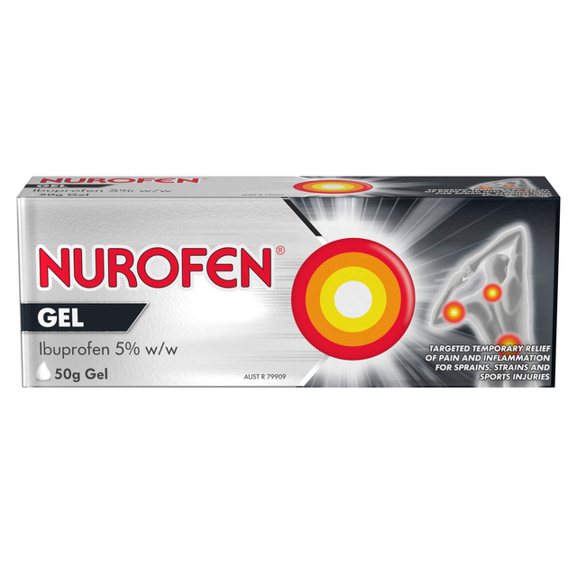 Nurofen Pain and Inflammation Relief Gel 5% Ibuprofen 50g