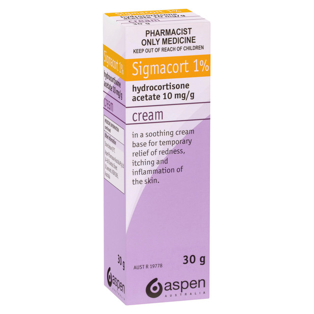 Sigmacort Cream 1% x 30g Sigmacort Cream 1% x 30g
